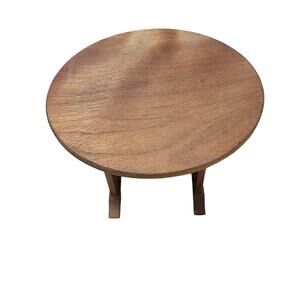 Reevesline 1972 vintage wooden dollhouse furniture‎ folding table